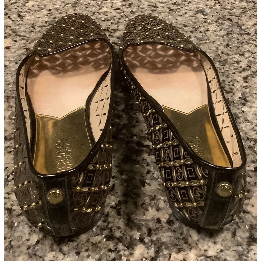 Michael Kors tan leather loafers Size 8.5M